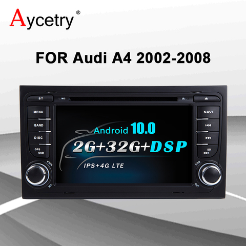 Pour Audi A4 B8 S4 RS4 8E 8F B9 B7 B6 autoradio 2din Android 10 Multimédia lecteur dvd autoradio GPS Navigation audio stéréo 4glte ► Photo 1/6