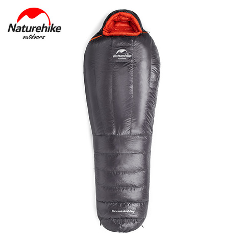 Naturerandonnée sac de couchage ultra-léger ULG400 sac de couchage en duvet d'oie hiver imperméable Camping sac de couchage équipement de Camping ► Photo 1/6