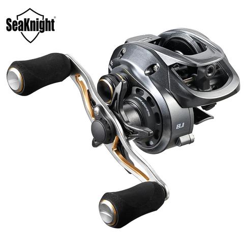 SeaKnight marque FALCON série Baitcasting bobine 7.2:1 8.1:1 Super longue coulée pêche MAX glisser puissance 18LB court arbre bobine 190g ► Photo 1/6