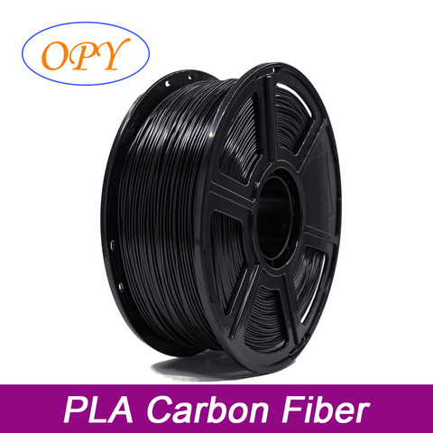 Plastique 1.75Mm 1Kg d'imprimante du Filament 3D de Fiber de carbone de Pla d'opy matériaux noirs 10M 100G échantillon ► Photo 1/5