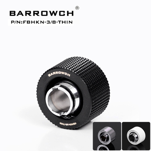Barrowch – raccord de Compression (ID3/8-OD1/2), pour tube souple, accessoires d'ordinateur FBHKN-3/8-mince ► Photo 1/2