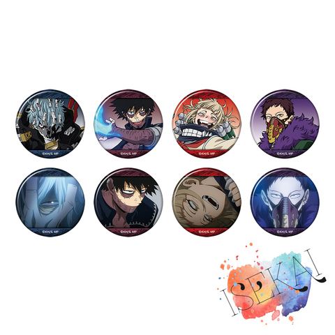 Mon héros académique Anime Boku pas de héros académique MHA Dabi Himiko Toga révision Shigaraki Tomura métal Badge broches ► Photo 1/2