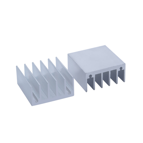 Dissipateur thermique en aluminium, 30x30x15mm, Module IC à Transistor LED, puissance PBC, Dissipation thermique, puce LED ► Photo 1/4