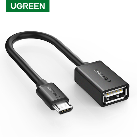 UGREEN – adaptateur de câble Micro USB OTG, pour Xiaomi Redmi Note 5, connecteur Micro USB pour tablette Samsung S6 Android, USB 2.0 OTG ► Photo 1/6