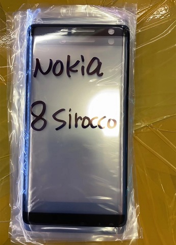 Écran tactile avant de remplacement pour Nokia 8 Sirocco, 5.5 pouces, avec couvercle en verre ► Photo 1/1