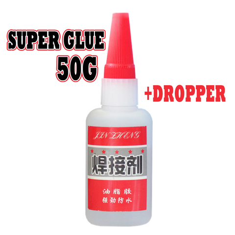 Super colle huileuse Agent de soudage huile colle collante chaussures métal bois céramique à la main bricolage graisse colle 50ml Acrylate adhésif 500 0.1h ► Photo 1/6