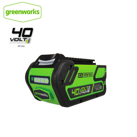 GreenWorks 29472 G-MAX 4Ah/5Ah/6Ah Li-Ion 40V G-MAX batterie haute qualité ECO Lithium batterie pour divers produits de Greenworks ► Photo 1/3