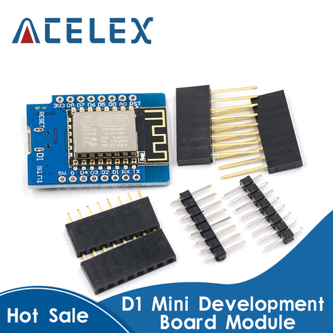 Mini Module WeMos D1, Mini Module, carte de développement pour WiFi, Micro USB ESP-12 V, basé sur broche numérique 3.3 11, ESP8266 ESP-8266EX ESP12 ► Photo 1/6