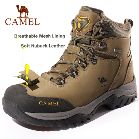 CAMEL officiel hommes femmes chaussures de randonnée en plein air Durable imperméable anti-dérapant chaussure en plein air escalade Trekking chaussures randonnée bottes ► Photo 1/6