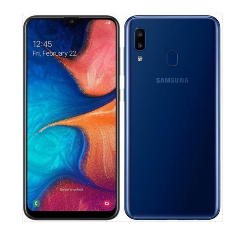 Samsung – téléphone portable Galaxy A20e A202F, écran de 5.8 pouces, smartphone, 3 go de RAM, 32 go de ROM, Octa Core, reconnaissance d'empreintes digitales, double SIM, livraison gratuite ► Photo 1/3
