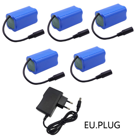 Batterie lipo avec chargeur, télécommande pour jouets T188 T888 2011-5, détecteur de poissons, pièces de rechange de bateau appât de pêche, batterie 7.4V, 5200mah ► Photo 1/6