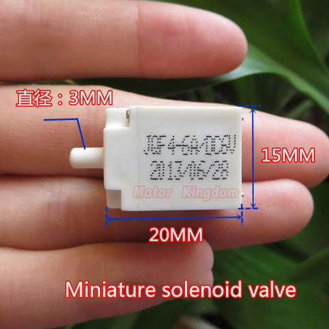 Micro électrovanne électrique linéaire JQF-4-6A-DC6V N/O normalement ouverte, moniteur de pression artérielle, Mini Valve d'échappement d'air ► Photo 1/4