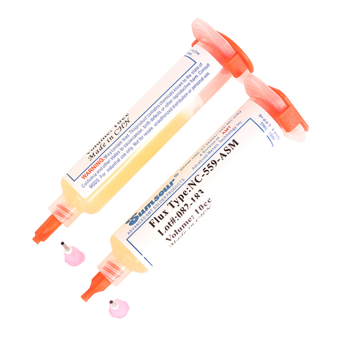 D'origine 10 ml BGA AMTECH NC-559-ASM 10cc Pâte PCB Flux de Soudure Sans Nettoyage À Souder Rebillage Réparation SMT SMD Rwork De Soudage ► Photo 1/6