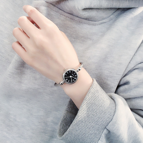 Montres à Quartz pour femmes Style ouverture Simple artistique rétro, mode pour femmes ► Photo 1/6