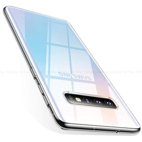 Étui de luxe pour Samsung S10 Plus S10e étui Ultra mince housse transparente pour Samsung Galaxy s10 + S20 FE S21 Note20 Ultra S21 + ► Photo 1/6