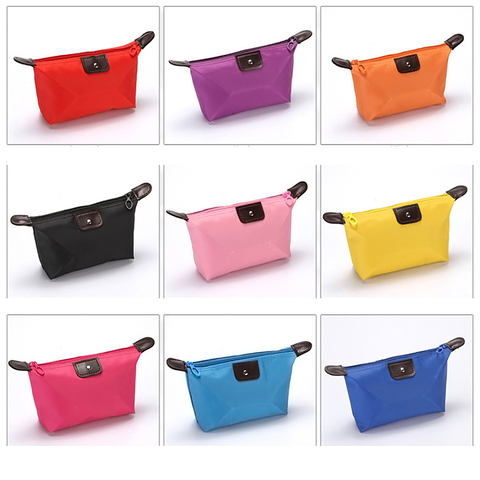 Nouveau sac à cosmétiques pratique et mignon, sac à cosmétiques en nylon pour boulettes, sac de toilette de rangement étanche 2022 ► Photo 1/6