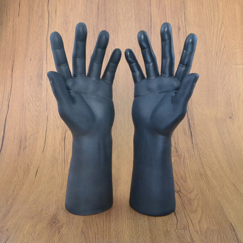 Mannequin masculin une paire | Main pour affichage des gants ► Photo 1/4