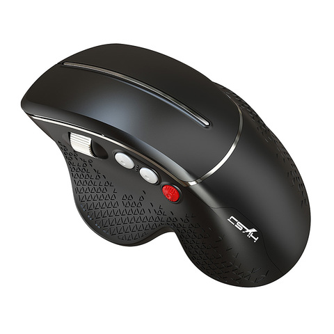 Souris verticale sans fil droite 2.4G, défilement latéral et ergonomique réduisant la douleur au poignet, 4 DPI réglables 800/1600/2400/3200 ► Photo 1/1