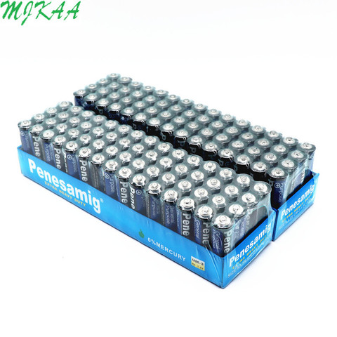 MJKAA 50 pièces 1.5V AA batterie carbone piles sèches pour appareil photo, calculatrice, réveil, souris, télécommande ► Photo 1/6