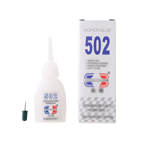 Haute qualité 502 Super colle ABN BOND multi-fonction colle véritable Cyanoacrylate adhésif forte liaison rapide pour les outils de bureau ► Photo 1/6