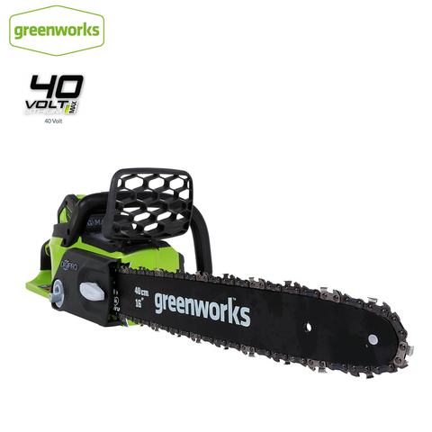 Greenworks 40v scie à chaîne sans fil moteur Brushless 20312 tronçonneuse, hors batterie et chargeur retour gratuit ► Photo 1/5