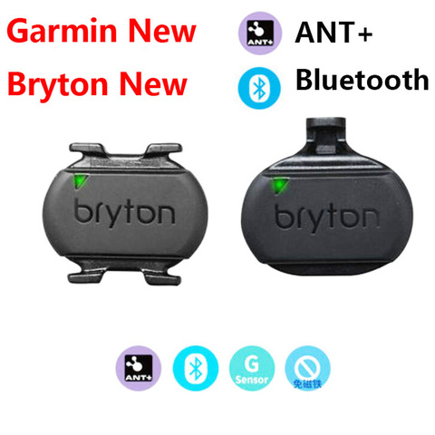 2022 nouveau pour Garmin & Bryton ANT + & Bluetooth vélo vitesse Cadence capteur fréquence cardiaque cyclisme pièces pour GPS vélo ordinateur bord ► Photo 1/5