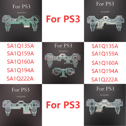 Pour PS3 contrôleur Dualshock 3 SA1Q135A 160A 159A 194A Vibration Film conducteur contrôleur ruban carte ► Photo 1/6