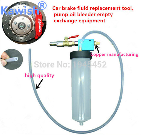 Grande vente!! Kawish Auto Voiture De Frein Fluide Changement D'huile Remplacement Outil Pompe À Huile De Purge Vide Échange Drainé Kit équipement Outil ► Photo 1/6