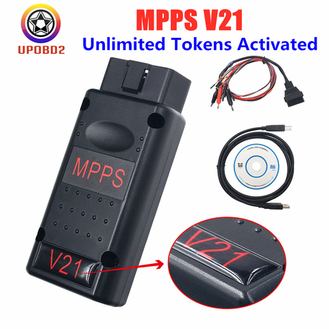 MPPS V21 principal + TRICORE + MULTIBOOT EDC Flash/Eeprom prise en charge de la somme de contrôle EDC17C46 et EDC17C64 OBD2 Interface diagnostique de voiture ► Photo 1/6