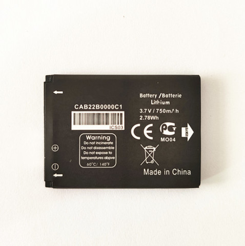 Batterie pour Alcatel One Touch 103 103A 105 105A, nouveauté, CAB3010010C1/CAB30M0000C1/CAB2170000C1 ► Photo 1/4