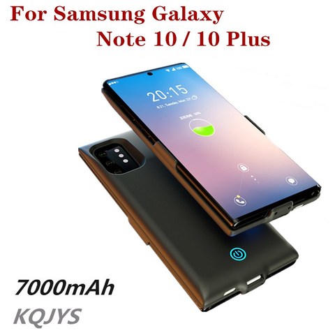 Étuis de chargeur de batterie pour Samsung Galaxy Note 10 Plus, coque de charge de batterie de secours Portable ► Photo 1/6