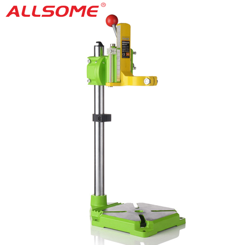 ALLSOME MINIQ – support de perceuse d'établi/presse, Mini support de support de perceuse électrique, cadre fixe rotatif à 90 degrés, pince d'établi ► Photo 1/6