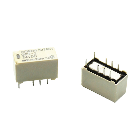 Mini relais de Signal 5V/12V/24V, 5 pièces, 250V ac/dc 220V, 8 broches, 2a ► Photo 1/2