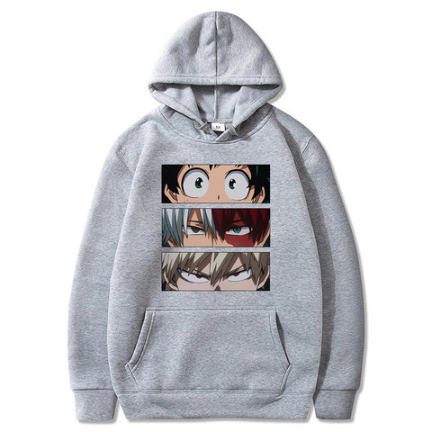 My Hero Academia-sweat à capuche pour homme, sweat-shirt à capuche à la mode, Anime japonais, Hip Hop, automne, Pullover décontracté ► Photo 1/6