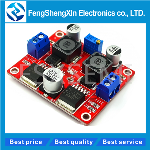 LM2577S LM2596S DC-DC automatique abaisseur automatique Boost Buck tension convertisseur Module de panneau solaire 1.25 V-26 V à 3.5-28V 3A ► Photo 1/2