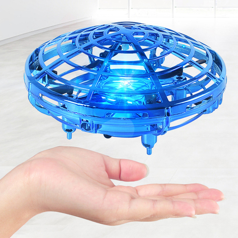 Mini drone RC UFO, hélicoptère à Induction à détection de main infrarouge, modèle quadcopte électrique Portable, jouets pour enfants ► Photo 1/6