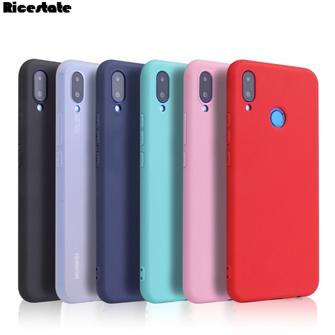 Pour Huawei Y7 2022 étui souple en Silicone pour Huawei Y7 2022 étui couleur bonbon ► Photo 1/6