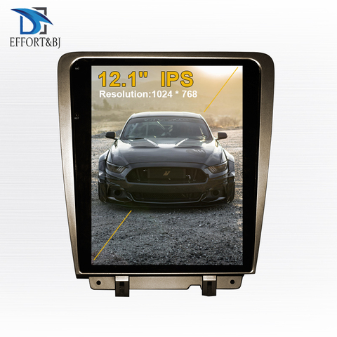 Tesla style vertical Android 9.0 voiture GPS nagavution pour Ford Mustang 2009-2015 lecteur d'autoradio voiture multimédia unité principale wifi ► Photo 1/6