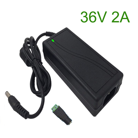 Chargeur universel 36 V 2a AC 100V-240V DC, transformateur d'alimentation, 5.5-2.5mm ► Photo 1/5