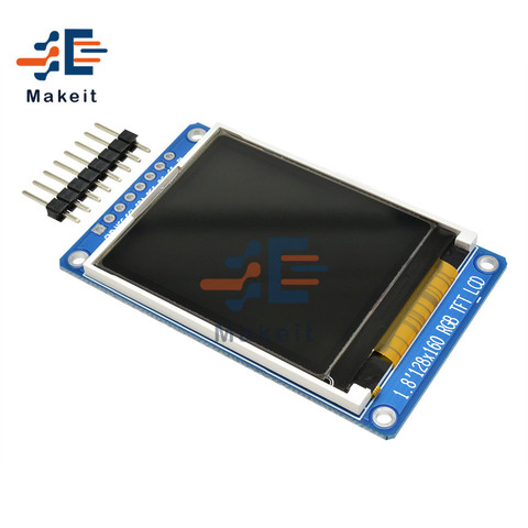 Module d'affichage LCD OLED, 1.8 pouces, 1.8 pouces, 128x160, couleur TFT, Interface SPI, lecteur IC ST7735S, panneau d'affichage de remplacement pour Arduino ► Photo 1/6