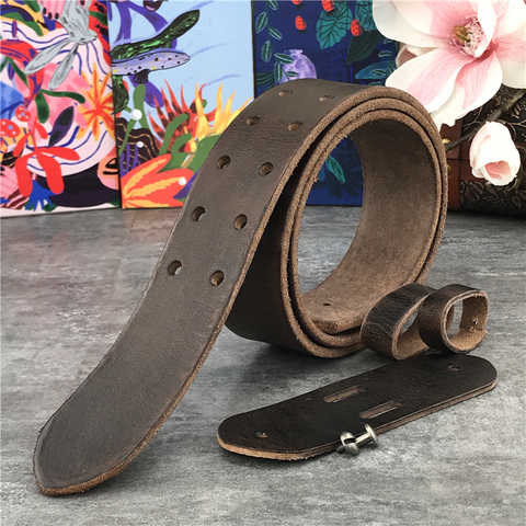 43MM large ceintures en cuir sans boucles hommes Ceinture Ceinture hommes ceintures en cuir sans boucles jean jaune Ceinture hommes SP08 ► Photo 1/6