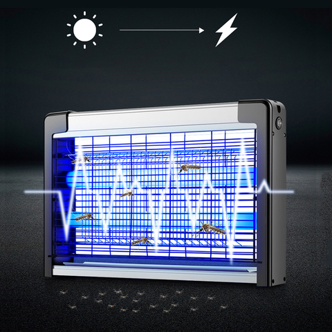 Tueur d'insectes électrique 6W, 220V LED UV-A, répulsif de moustiques électronique, piège à insectes volants, maison, lampe antiparasitaire ► Photo 1/6