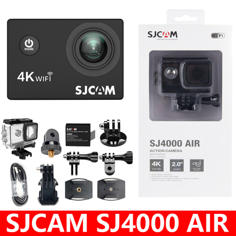4K caméra d'action SJCAM SJ4000 AIR Full HD Allwinner 4K 30FPS WIFI 2.0 