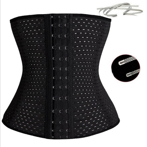 COLORIENTED femmes taille Cinchers dames Corset Shaper bande corps bâtiment avant boucle trois boutonnage livraison directe soutien ► Photo 1/5