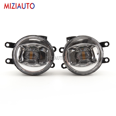 2 pièces led antibrouillard pour TOYOTA Corolla RAV 4 AVENSIS AURIS CAMRY PRIUS pour Land Cruiser Prado FJ150 pour Lexus RX350 ES350 ► Photo 1/6