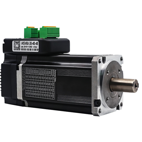 Servomoteur intégré 400w Nmea24, 1,27 nm, 48v dc, 3000 tr/min, JMC iHSV60-30-40-48 ► Photo 1/4