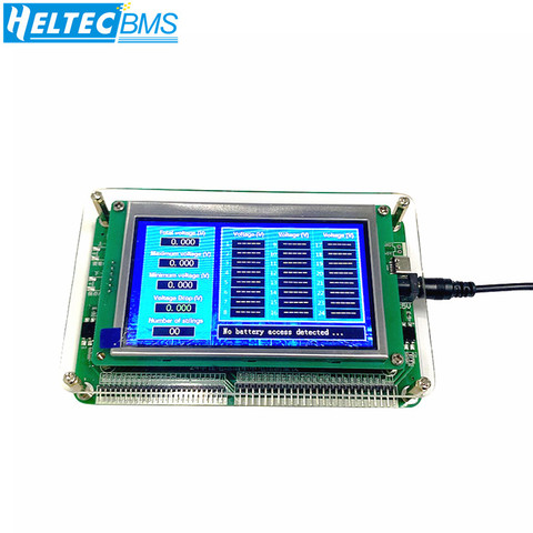 1S-24S batterie au Lithium série de mesure à cellule unique chaîne Instrument de mesure de tension identifier testeur Li-ion Lifepo4 ► Photo 1/6