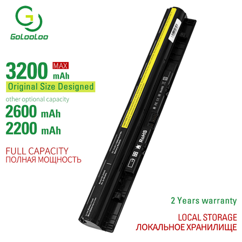 Batterie pour Lenovo, 4 cellules, 3200mAh, L12L4A02 L12S4E01, pour Lenovo Z40 Z50 G40-45 G50-30 G50-70 G50-75 G400S G500S L12M4E01 L12M4A02, nouveauté ► Photo 1/4