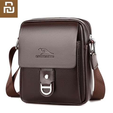 Xiaomi mode luxe hommes sac à bandoulière sac de messager affaires décontracté poitrine sac mâle USB charge voyage Crossbody paquet ► Photo 1/6