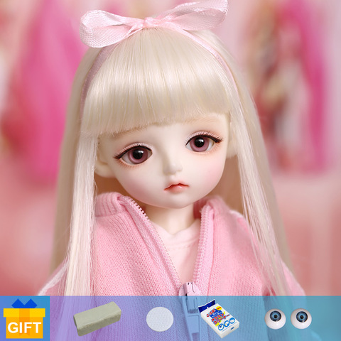 LCC chloé 1/6 poupée BJD résine corps modèle filles Fullset complet professionnel maquillage jouet cadeaux joint poupée ► Photo 1/6